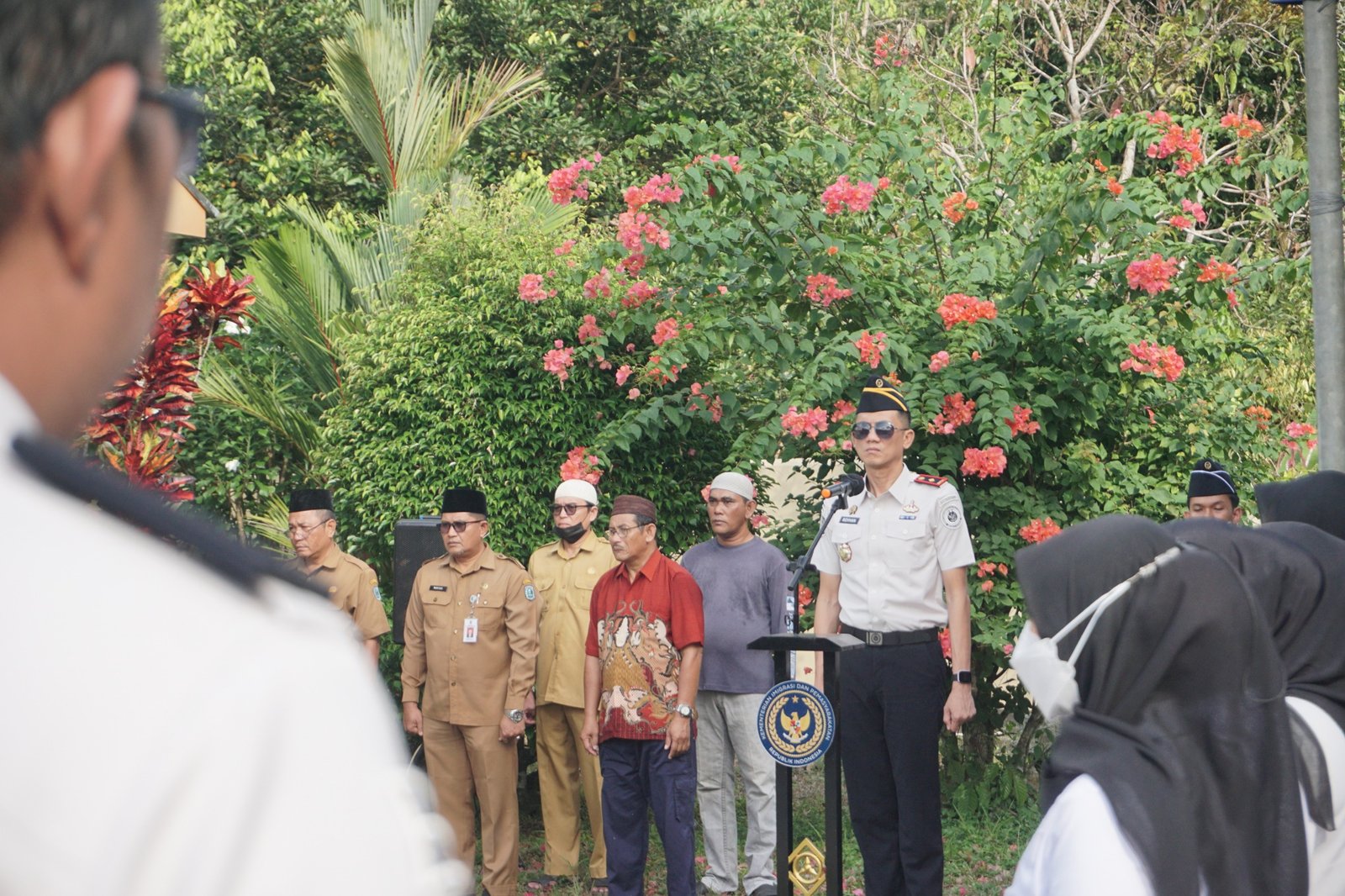Bentuk Penghargaan Pengabdian, Kalapas Tanjungpandan Pimpin Penghormatan Terakhir bagi Kasibinapigiatja Lapas Tanjungpandan